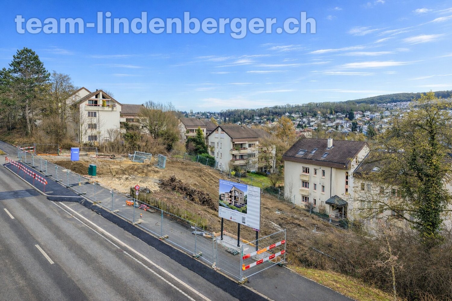 1 Zi.-Souterrainwohnung (W1) - nur noch wenige verfügbar! - Ansicht Parzelle Stand Februar 2026