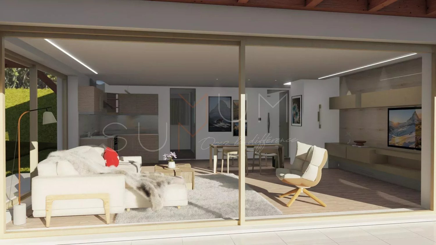 Rare - Attique 4.5 pièces avec vue panoramique - Résidence principale - Bild 8