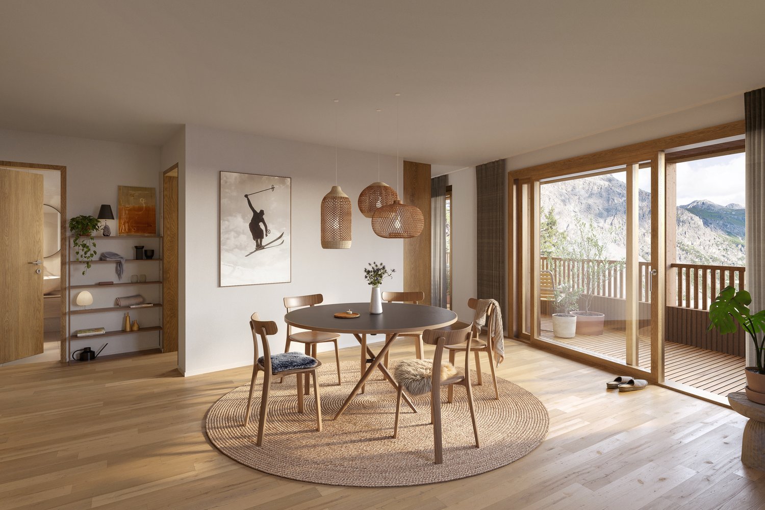 Ferienwohnungen (Zweitwohnung) im Haus 3, Pradella Park -  Bild 1