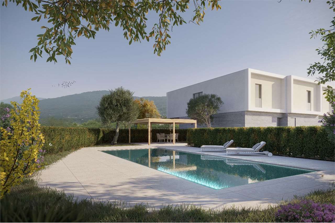 Nuova villetta a schiera con giardino privato e piscina - Bild 1