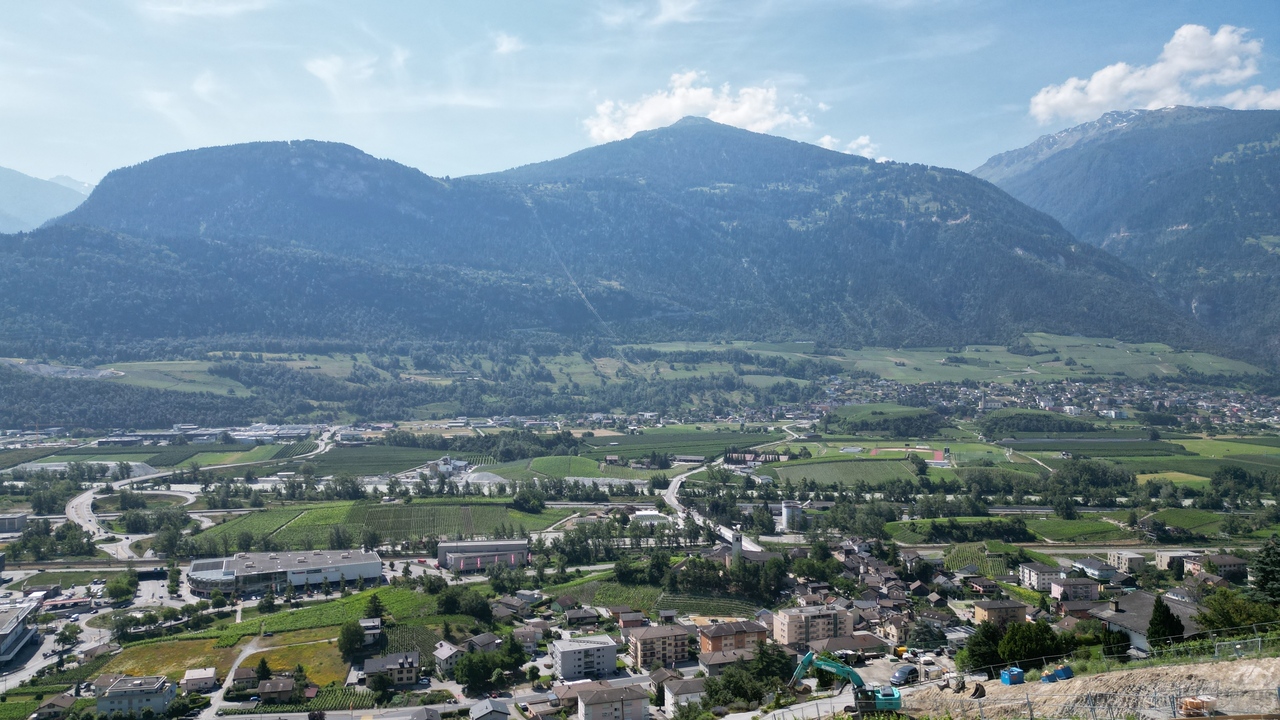 Lot A06 - 3.5 pièces neuf avec vue imprenable - Vue depuis les appartements