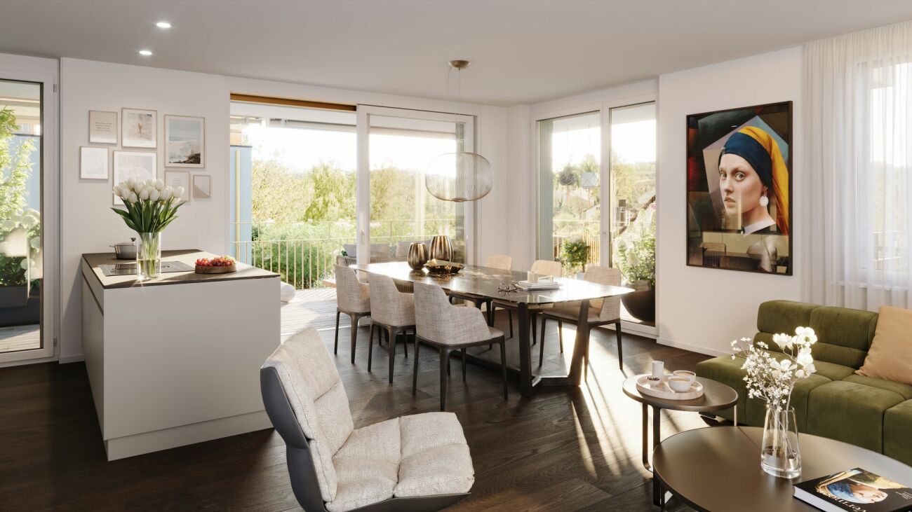 4½-Zimmer-Etagenwohnung im Tössidyll - Bild 2