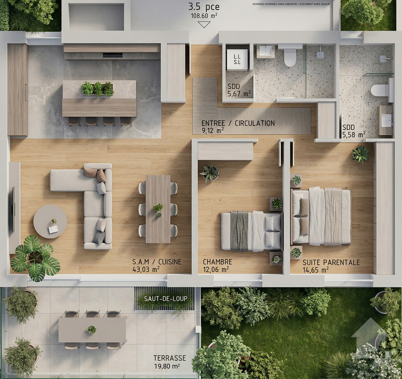 Les Jardins de Plan-Conthey -  Bild 2