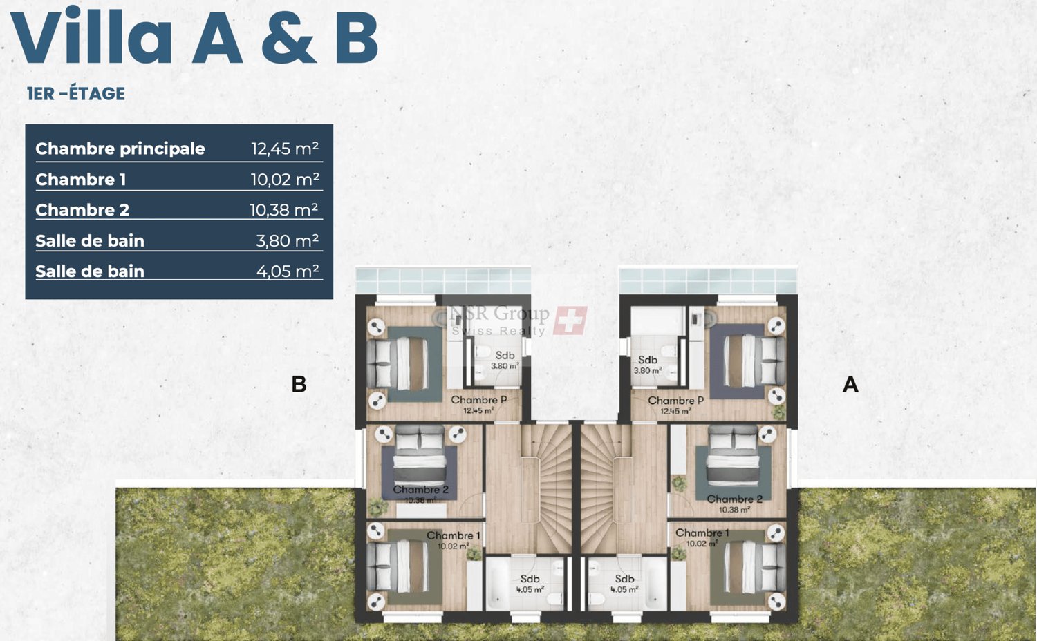 Villa moderne THPE avec jardin - Villa A - Bild 6