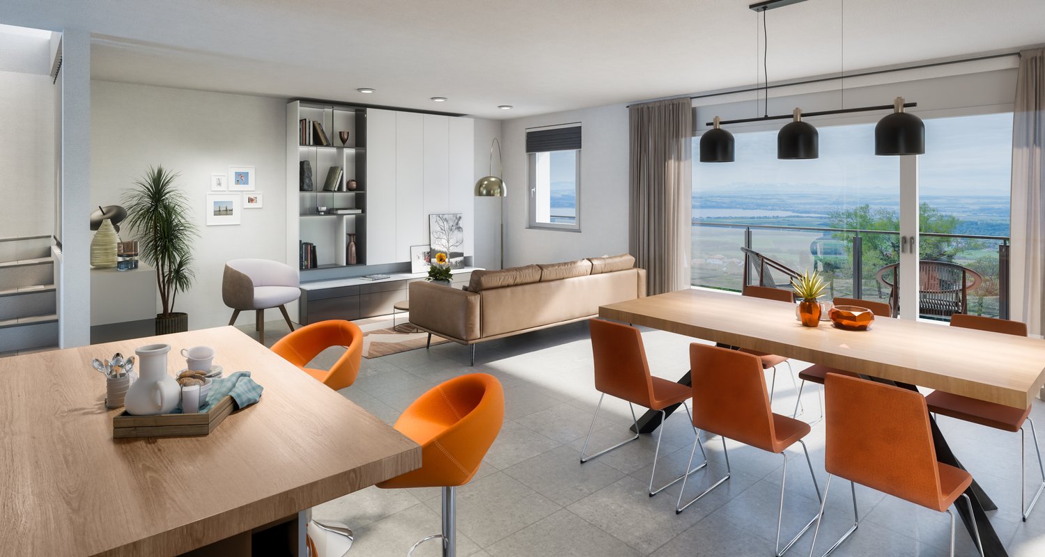 Construction de 2 villas avec une magnifique vue - Bild 4