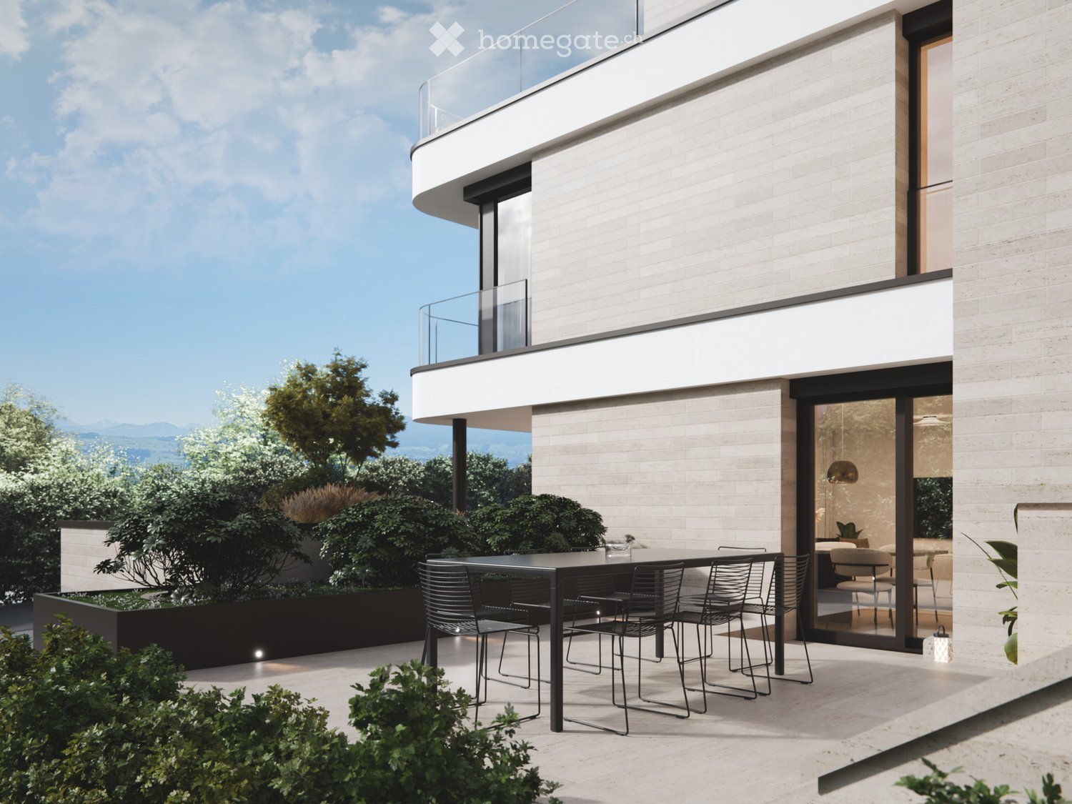 Exklusive Gartenwohnung in Neubau mit über 140 m² Terrassen und Garten an sonniger Lage in Männedorf - Bild 2