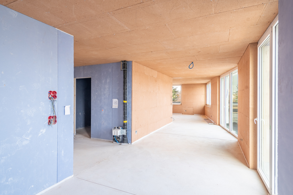 Attikawohnung im Edelrohbau  verwirklichen Sie Ihre eigenen Wohnideen - Essbereich