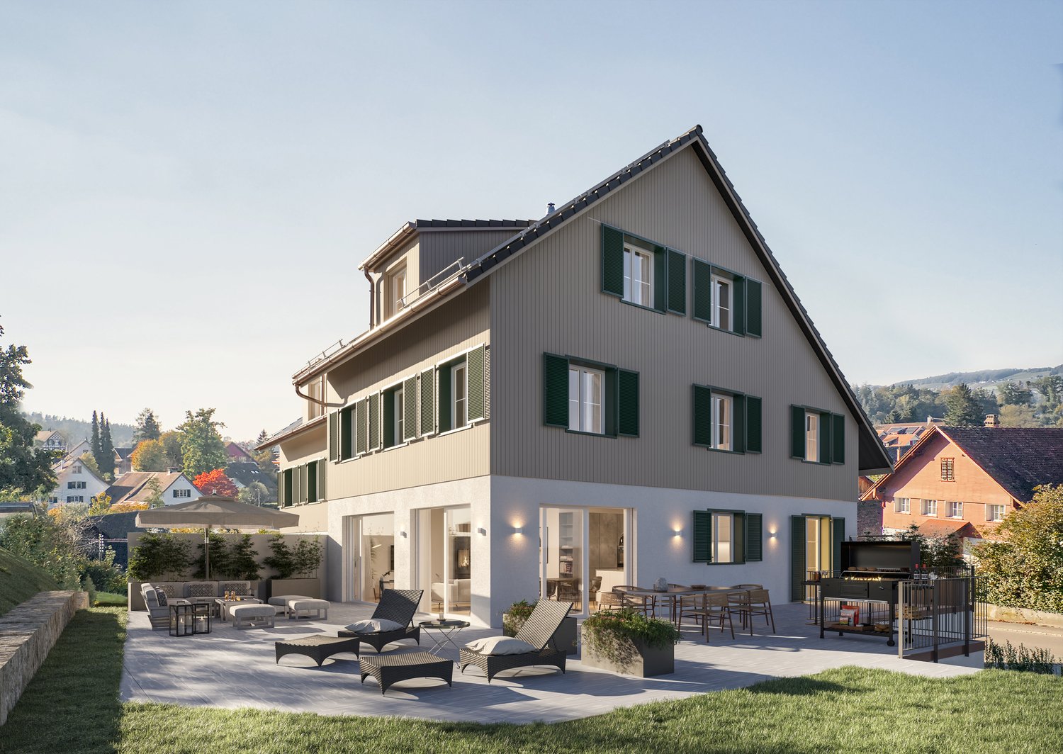 Modernes 7.5-Zimmer-Einfamilienhaus in ruhiger Lage von Ellikon an der Thur - Bild 1