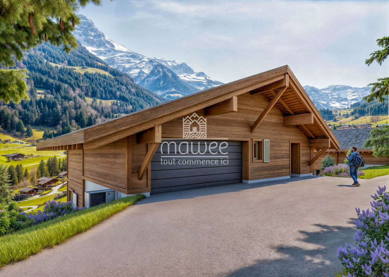 Chalet individuel neuf avec grand balcon et vue dégagée ! -  Bild 6