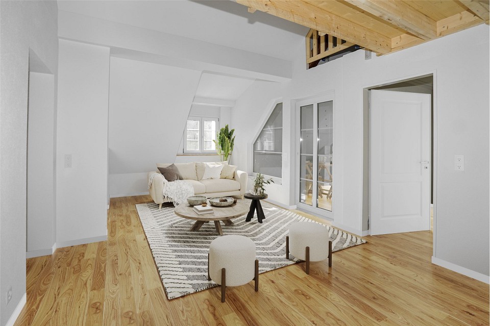 Grosse 4½-Zimmer Dachmaisonette - Bild 2