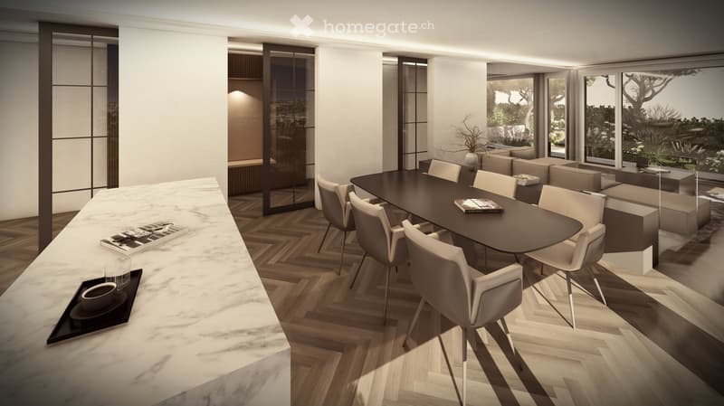 "PHOENIX" - Exklusive Garten-Maisonettewohnung mit parkähnlichem Privatgarten in Oberwil BL - Bild 11