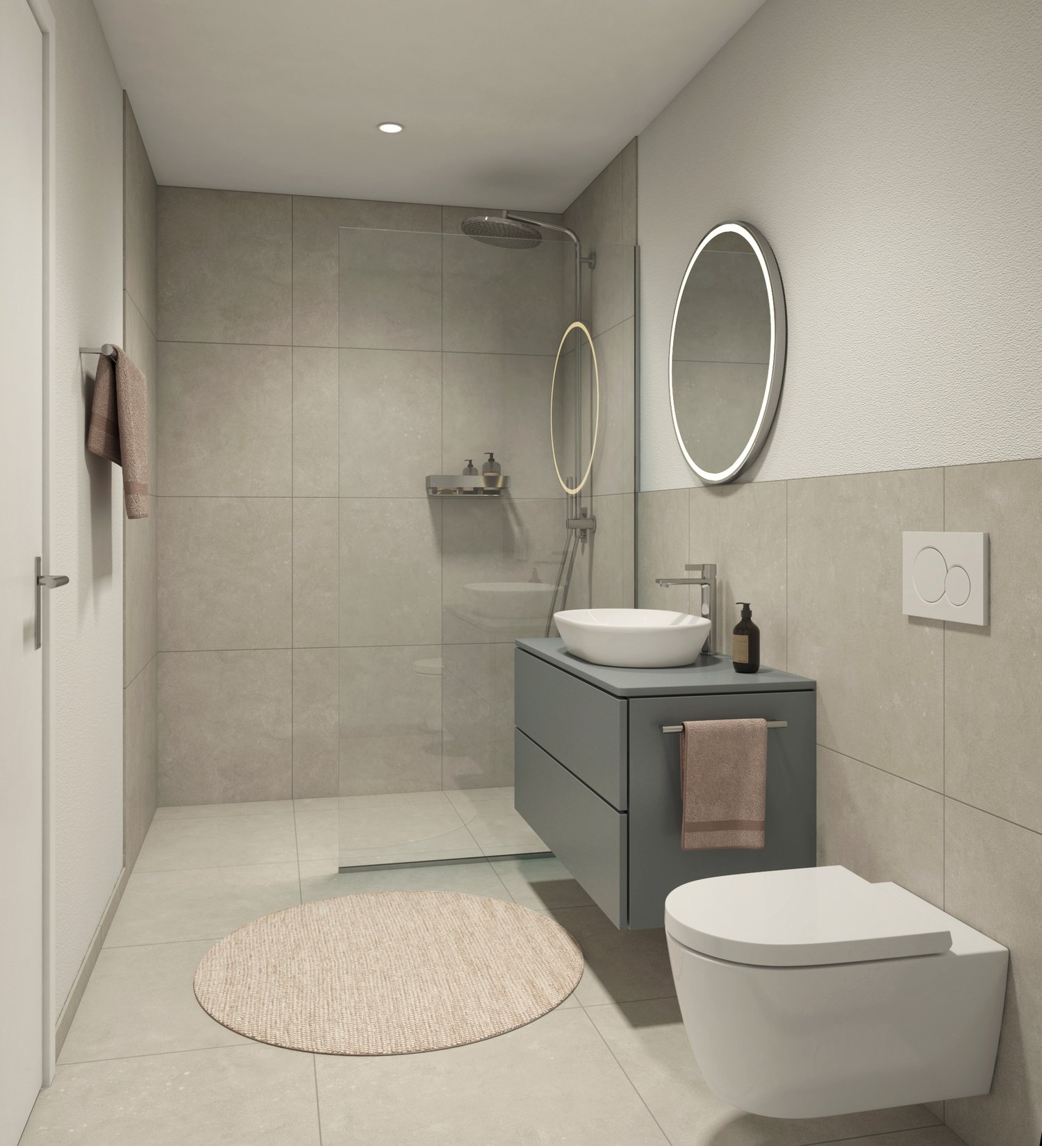 Moderne 3.5-Zimmer-Dachgeschosswohnung in ruhiger Lage von Etziken - Bild 8