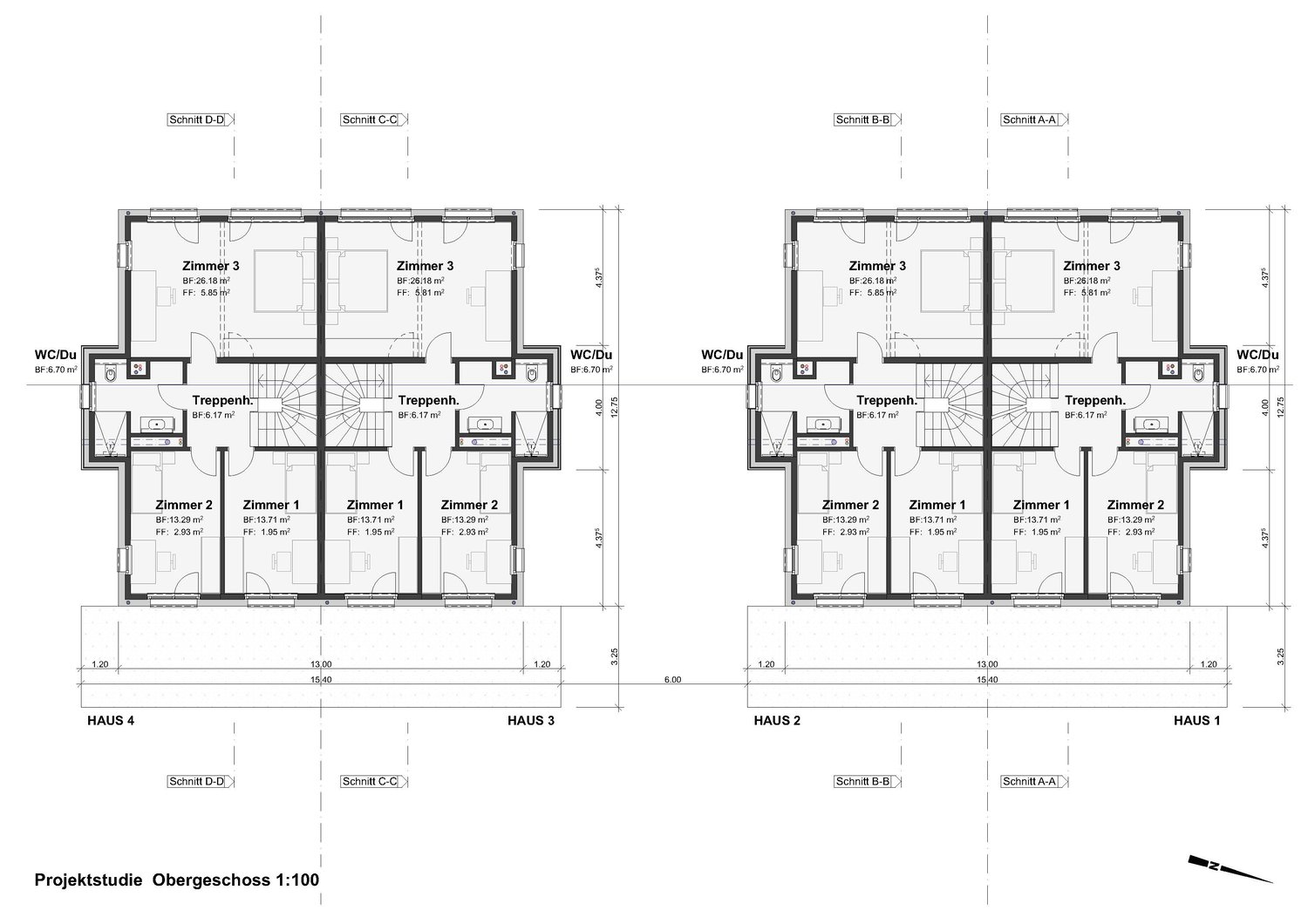 Modernes 6.5-Zimmer-Doppeleinfamilienhaus in ruhiger Lage Nesselnbach - Bild 10