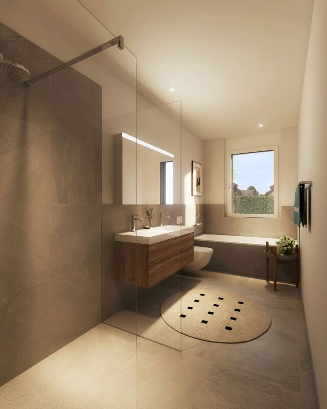 Neubauprojekt «Fliedergarten» - modernes Wohnen mit Stil und Nachhaltigkeit - hochwertige Garten-Maisonette - Bild 11