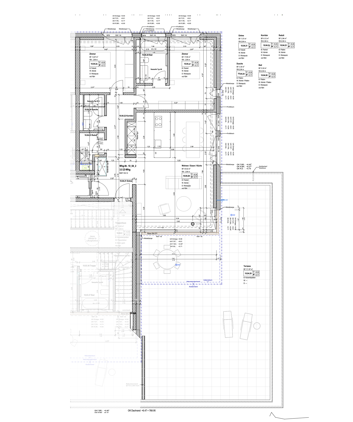 Exklusive Attika-Wohnung mit 111m2 Terrasse - Neubau 2026 in Oberägeri - Bild 5