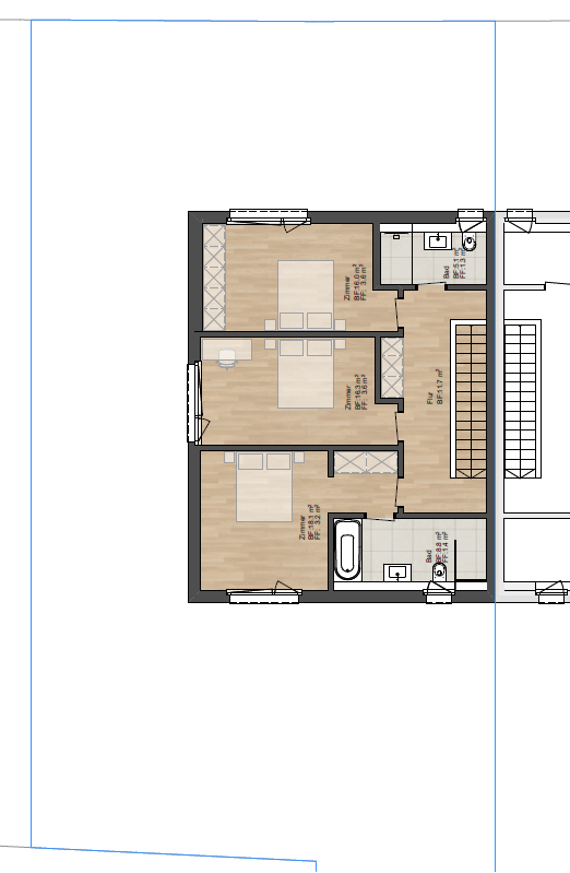 Modernes 5.5-Zimmer-Doppeleinfamilienhaus in Gurmels -  Bild 11