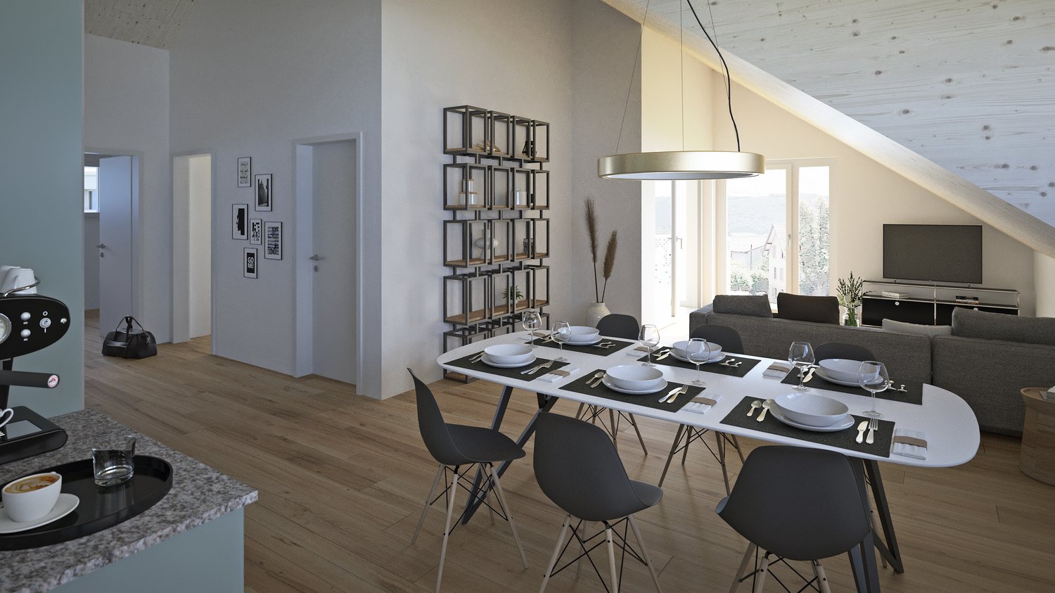 Diverse Neubau 3½-Zimmer-Dachwohnungen in Stüsslingen -  Bild 2