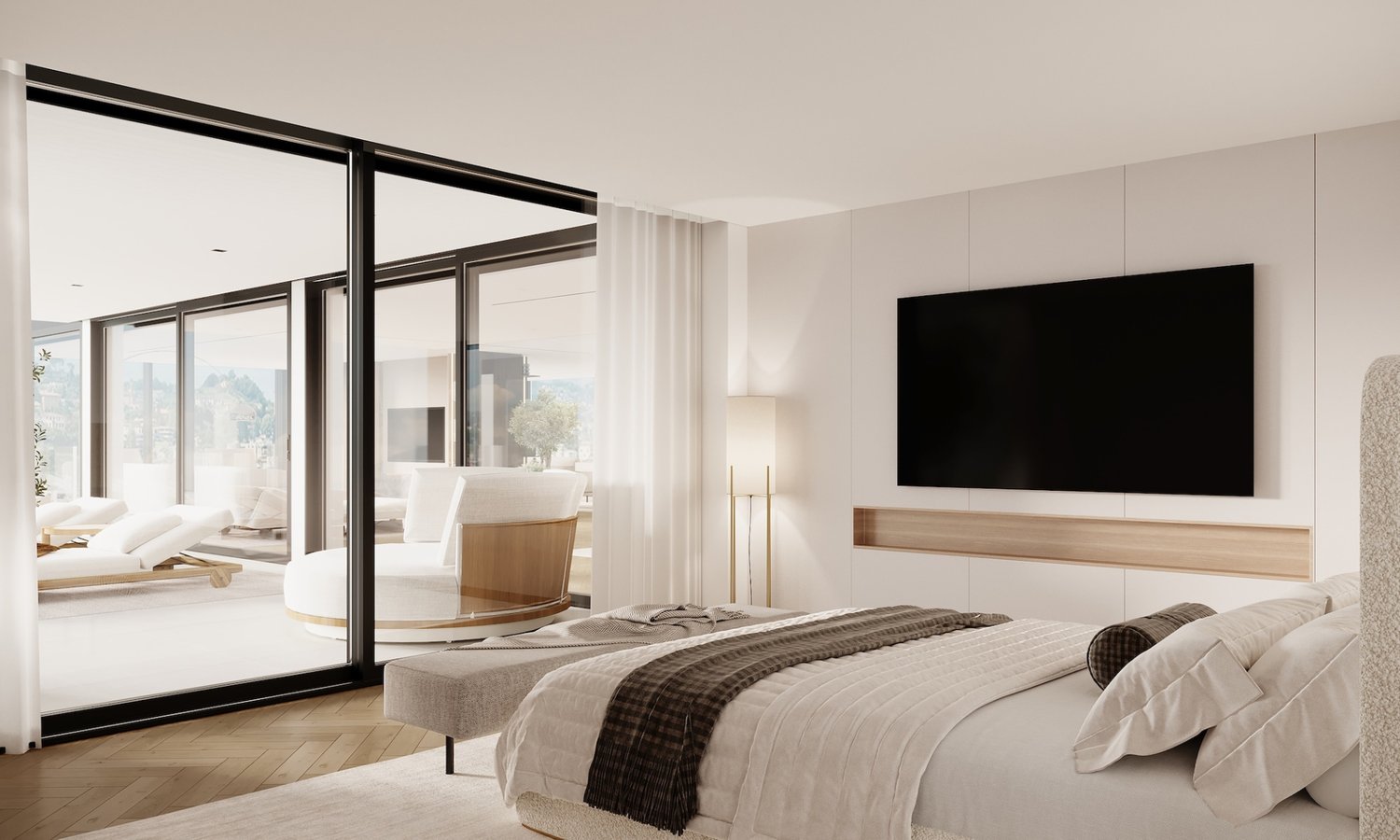 NUOVO ATTICO DI 7  LOCALI CON VISTA LAGO A PARADISO - Bild 3