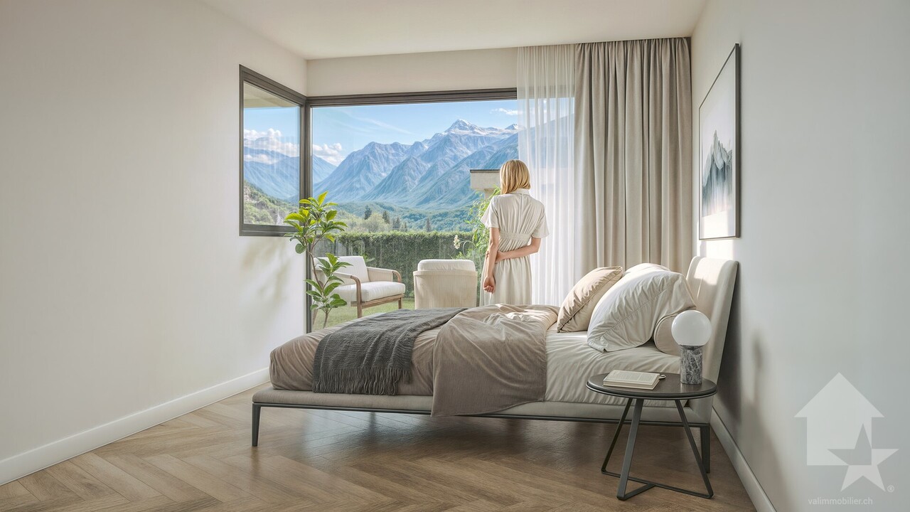 Villa d'architecte 4.5 pièces à construire sur les hauts de Conthey - Bild 5