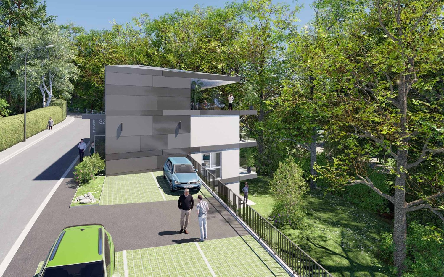 Dernier 4.5 pièces NEUF orienté sud avec balcon - Découvrez-le en immersion 3D ! - Bild 3