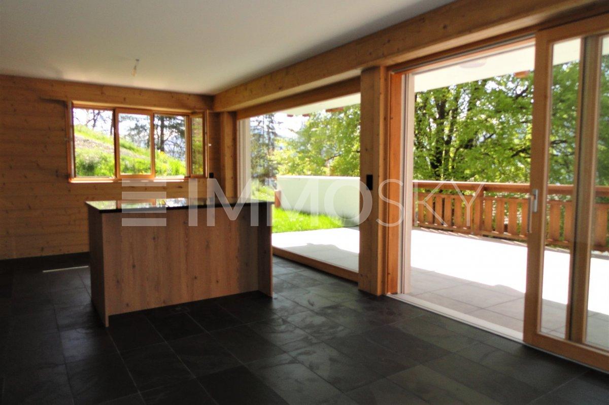 Unique en résidence secondaire avec pelouse ( Clos B R02 ) - Vue sud terrasse