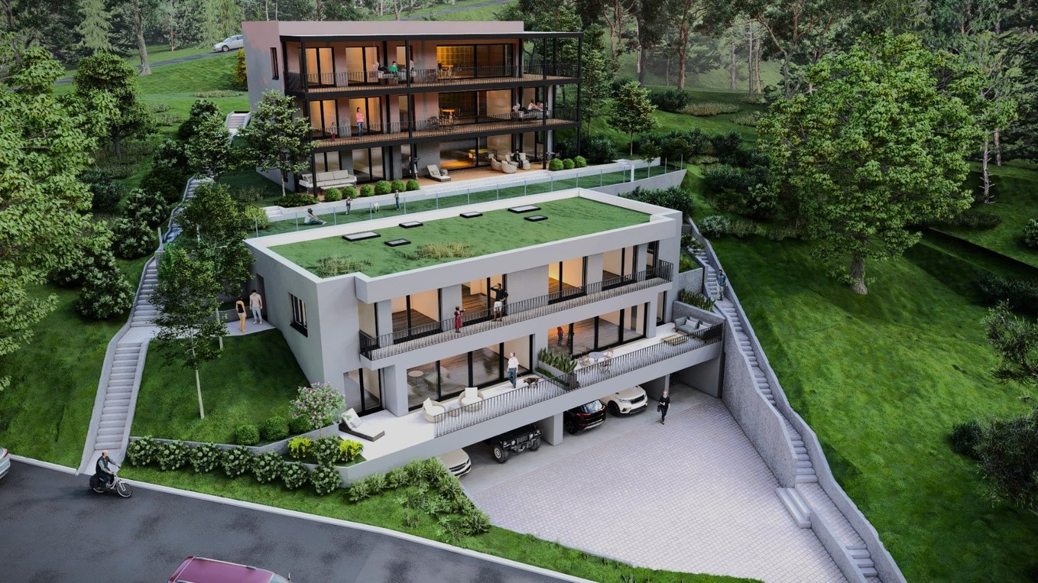 Villas et appartements de standing avec vue panoramique imprenable – Marly (dès CHF 1"300"000) -  Bild 12