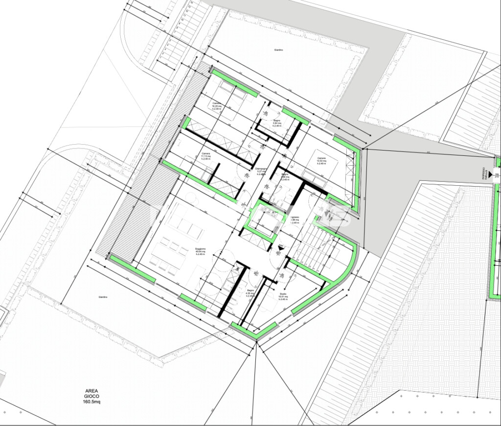 Muzzano, 5.5 locali, nuova costruzione. Residenza Green Horse. - render 13