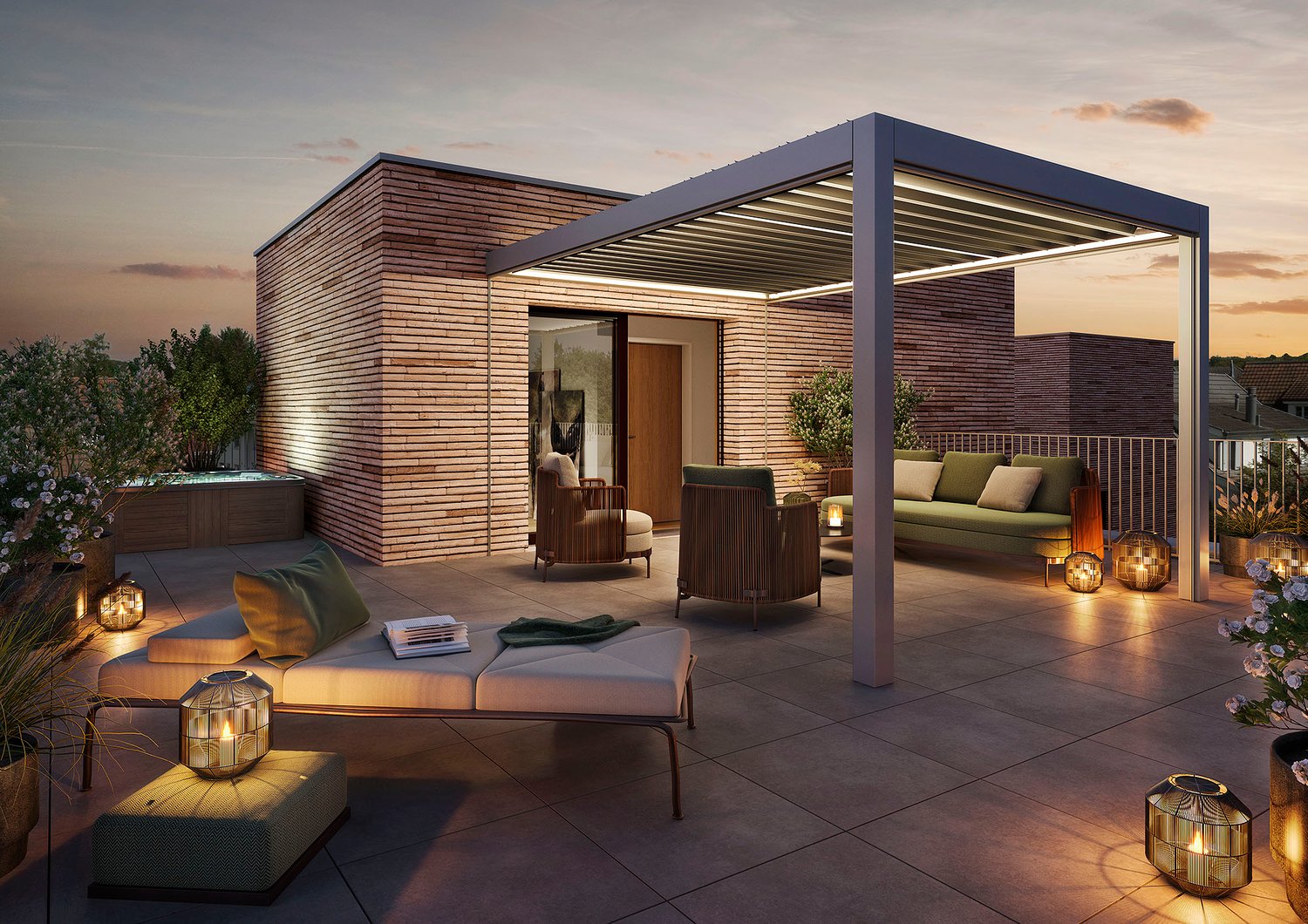 Neubau: 144 qm Attika-Maisonette mit 60 qm Rooftop-Terrasse in Therwil - Bild 4