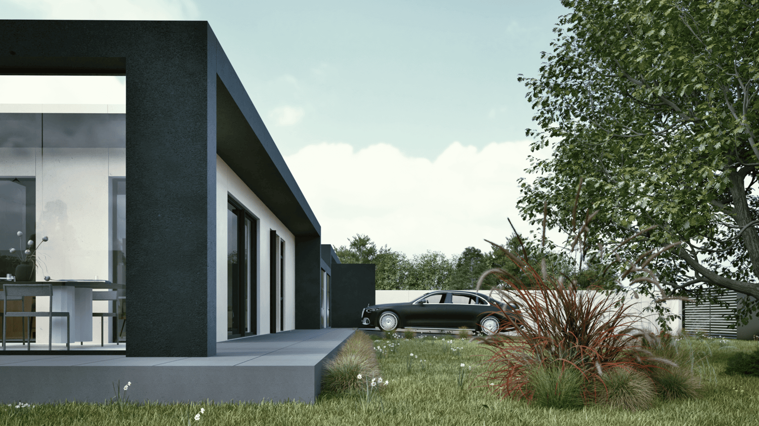 Villa moderna di nuova costruzione a Viganello con piscina e vista panoramica - Bild 3