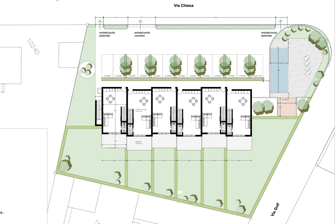 Moderni Villette a Schiera di Nuova Costruzione a Pochi Passi dal Lago -  Bild 3