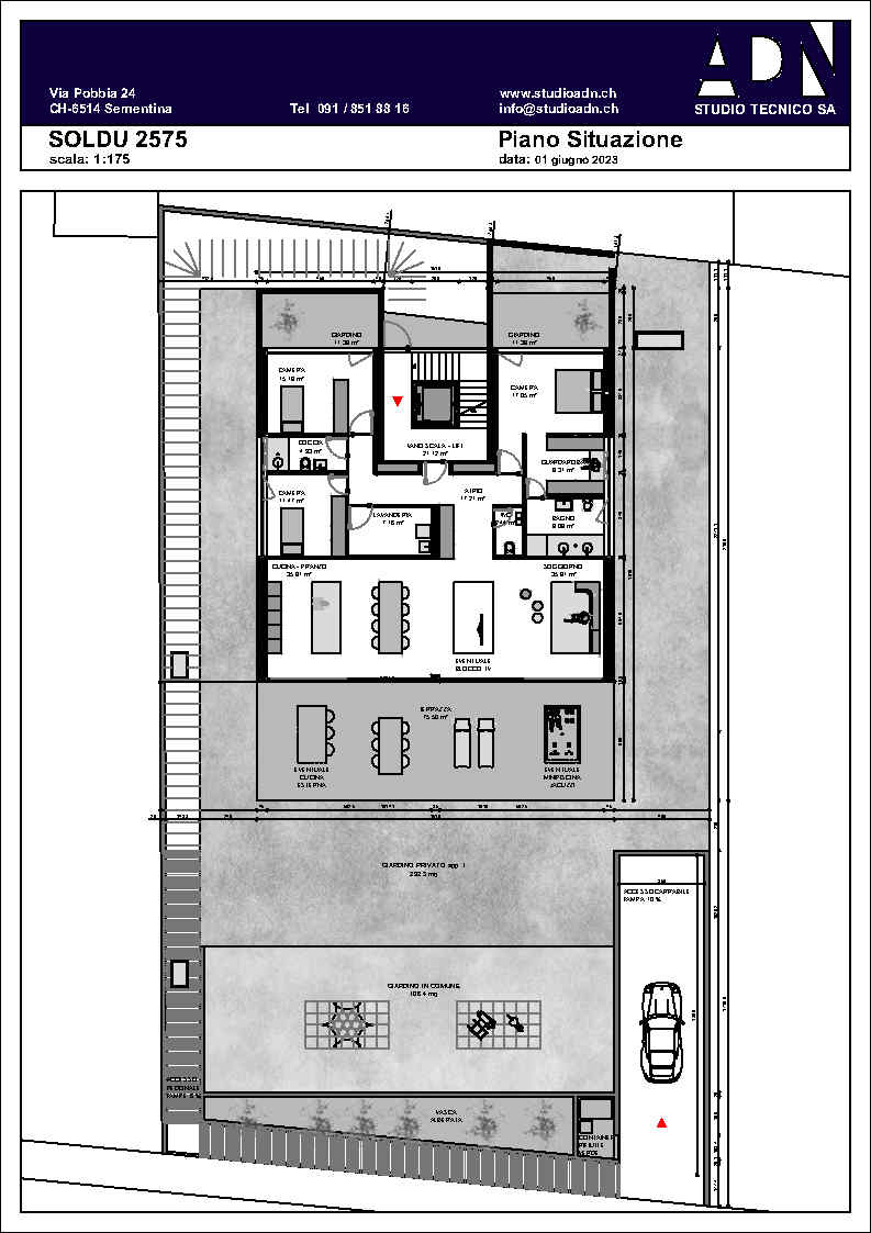 SOLDUNO VENDESI APPARTAMENTO PT ALTO STANDING CON GIARDINO -  Bild 6