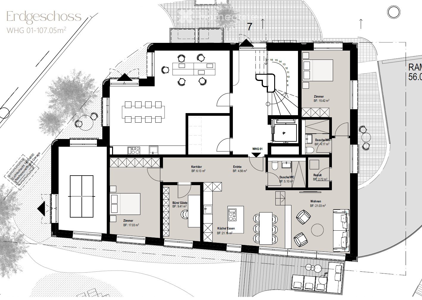 Wohnung in Gebenstorf - Bild 2