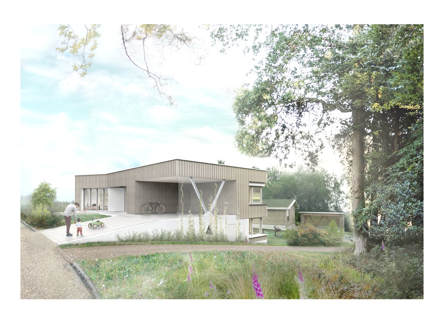 Neubau mit Weitblick: freistehendes Einfamilienhaus an privilegierter Lage - Bild 2