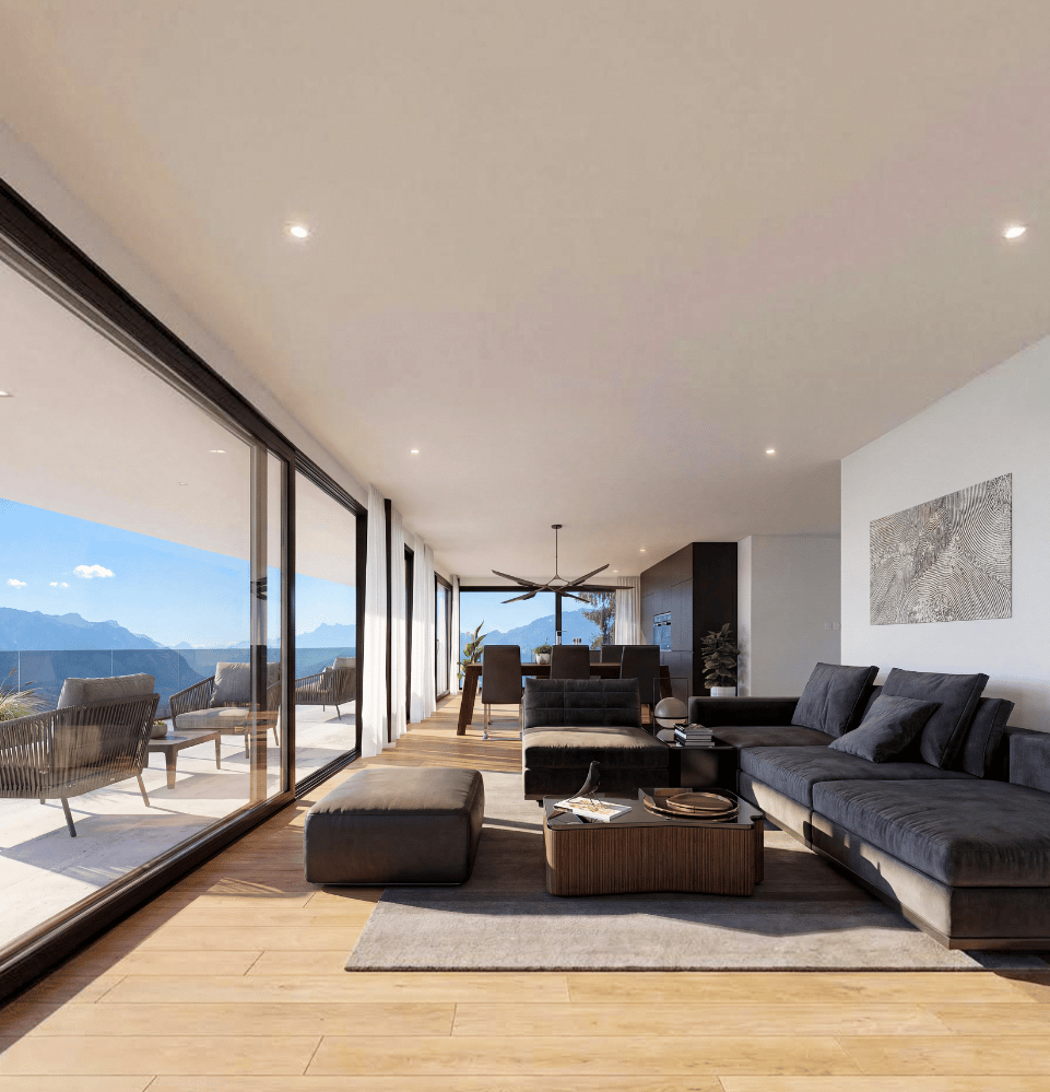 Belvedere Egerkingen – Exklusive Attikawohnung mit atemberaubender Weitsicht und 90 m² Terrasse - Bild 5