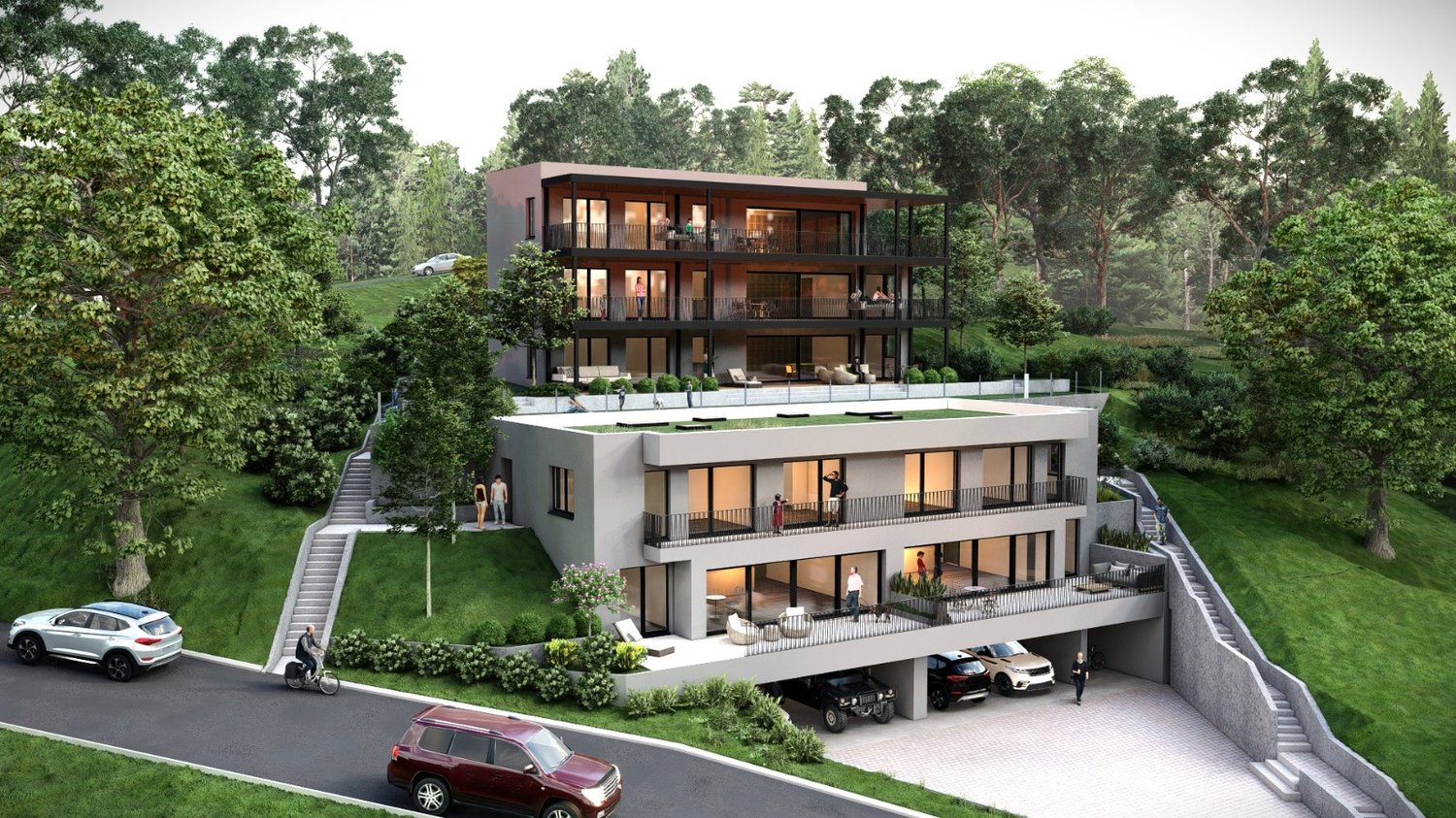 Villas et appartements de standing avec vue panoramique imprenable – Marly (dès CHF 1"300"000) -  Bild 11