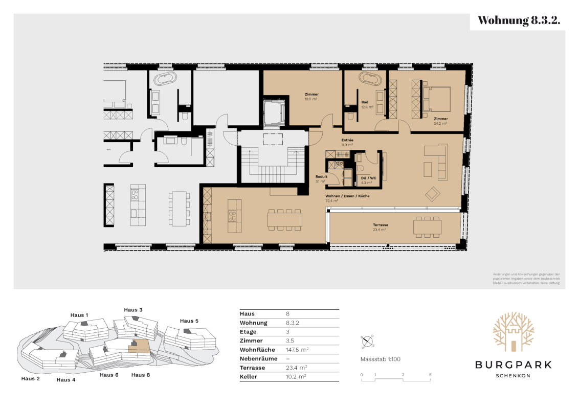 Neubauwohnungen mit See- und Bergsicht - Bild 7