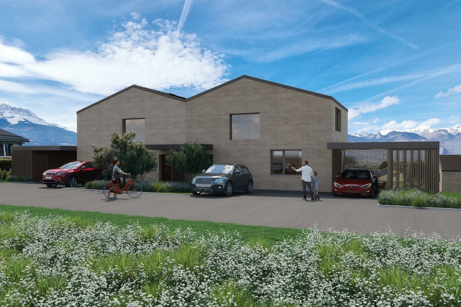 Villa d'architecte - Lot A3 - Le Clos d'Arbosson -  Bild 4