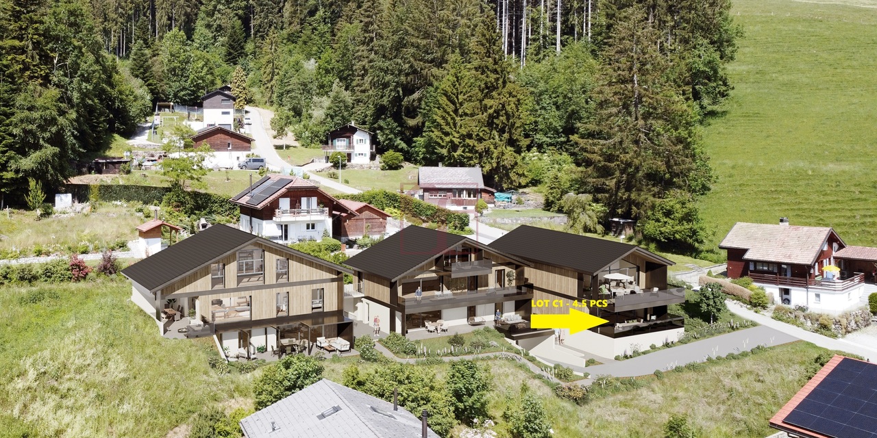 Enney - Résidence de l'Ondine -  1 appartement de 4.5 pcs - Bild 4