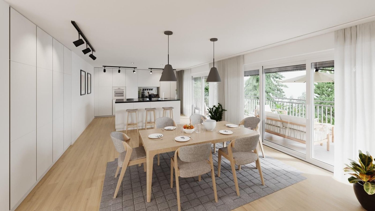 Somptueux Attique 4,5 pièces de 171 m² habitable - Bild 3