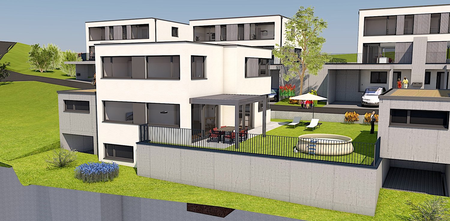 5.5 Zimmer Einfamilienhaus Niederdorf Haus 1 - Bild 4