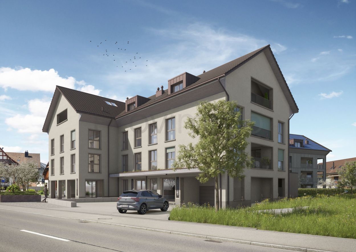 Klimafreundlich & zentral – Wohnen im Projekt «Zentrum» in Boswil - Bild 1