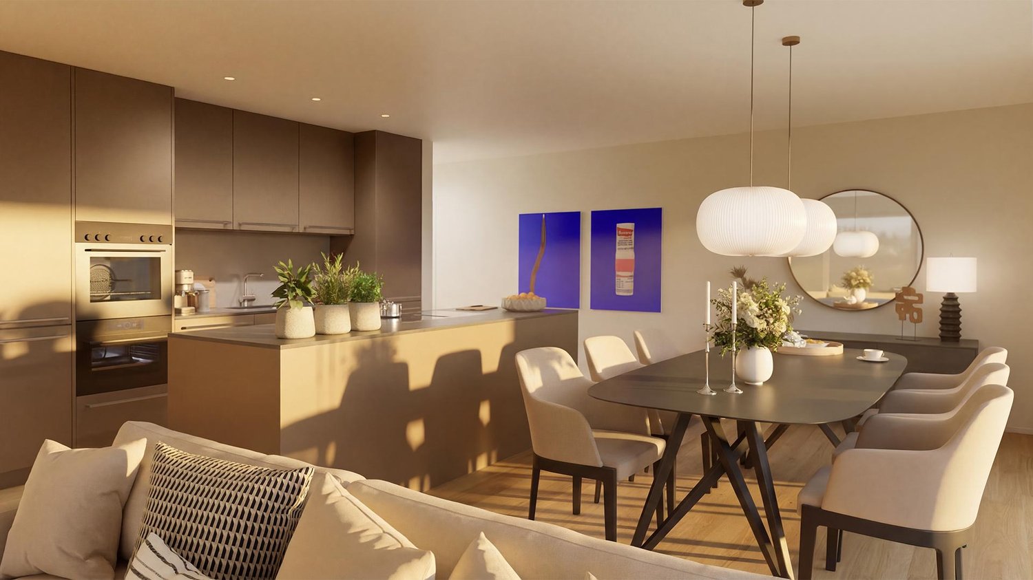 4,5-Zimmer-Neubau-Eigentumswohnung mit Weitblick in Lüterswil (Bucheggberg) - Bild 2