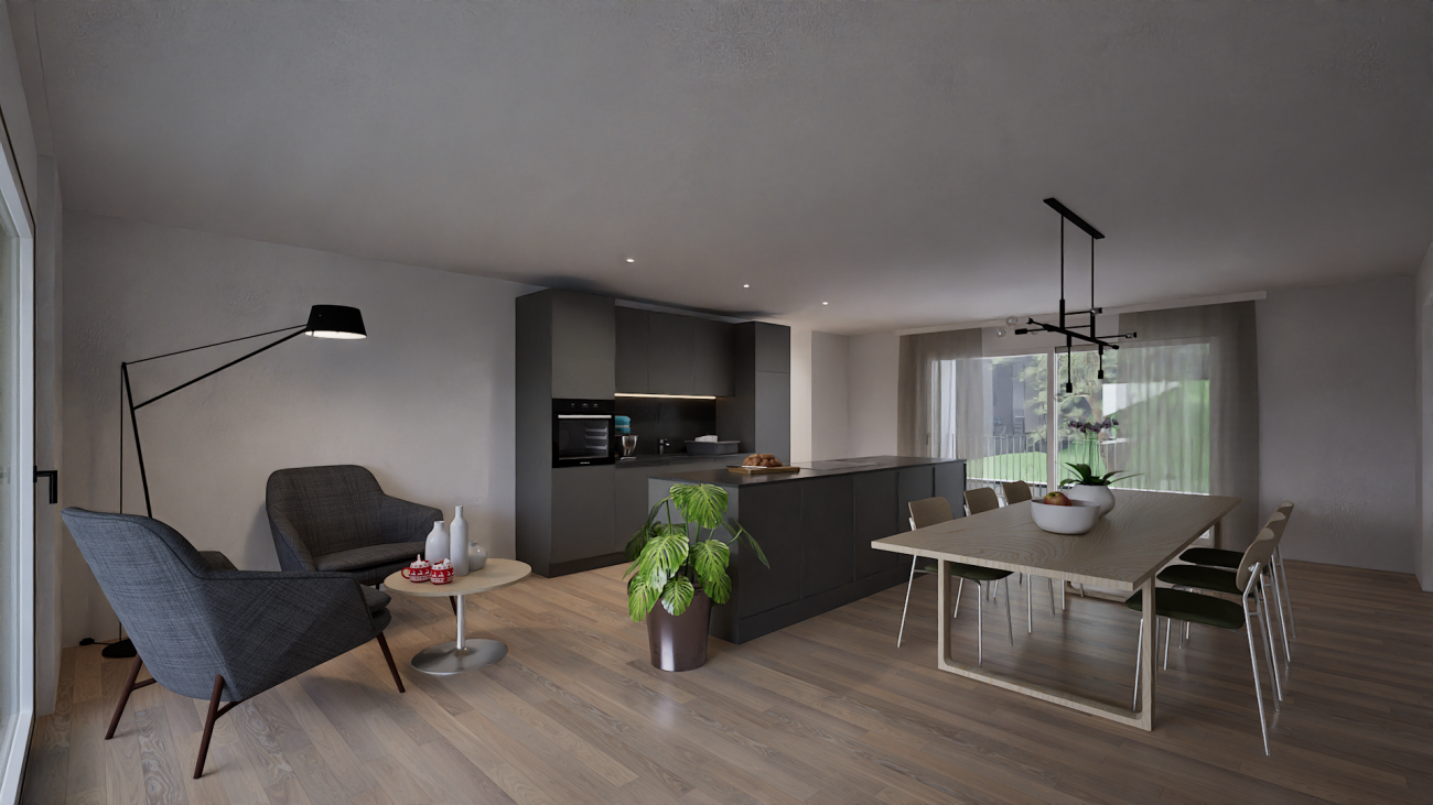 Attraktive Wohnung mit sonniger Terrasse in Brig-Glis - Bild 2