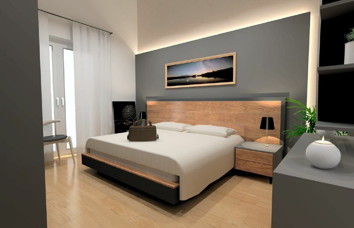 E X K L U S I V  W O H N E N   M I T  S E E B L I C K - Schlafzimmer Attika