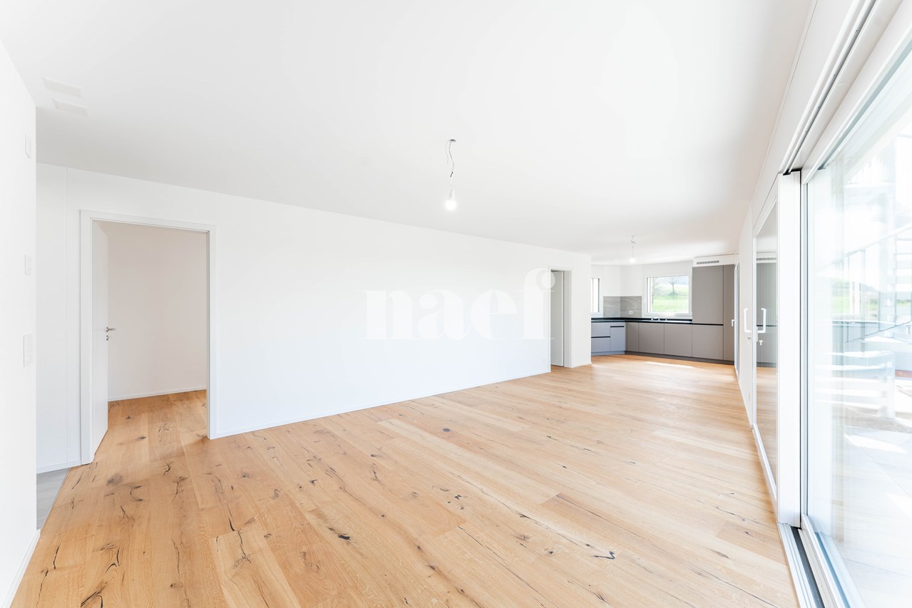 Appartement neuf de 5.5 pièces duplex avec grande terrasse et balcon à vendre à Prévonloup -  Bild 3