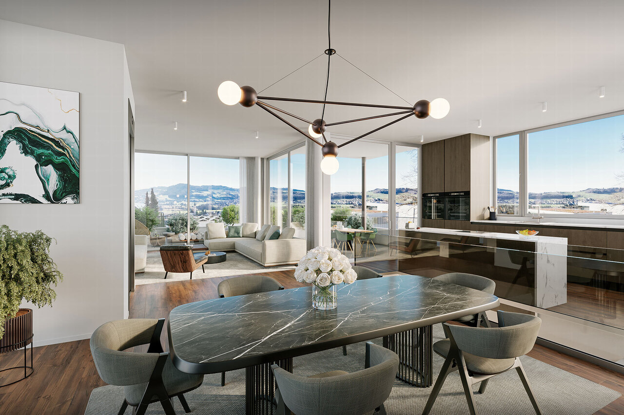 Luxuriöses Neubau Apartment in Seengen - Bild 3