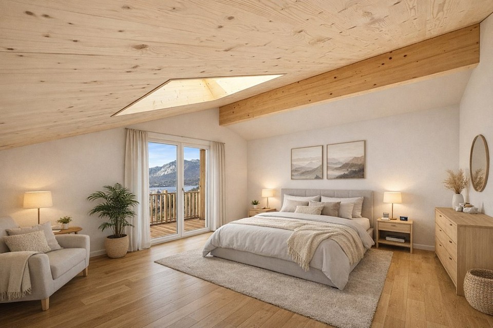 EFH freistehend mit Seesicht & Bergpanorama - Bild 5