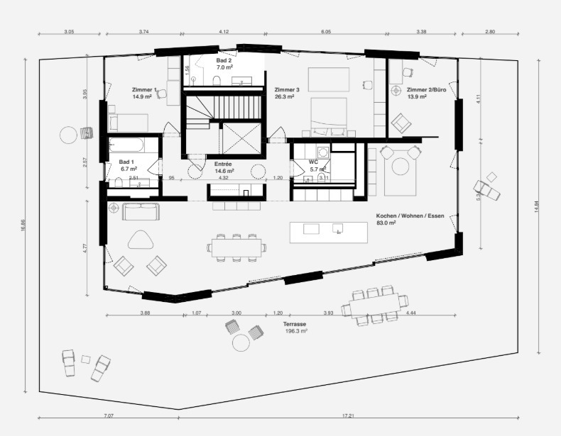 BAUSTART ERFOLGT - EINZIGARTIGE ATTIKAWOHNUNG MIT PANORAMABLICK - Bild 7