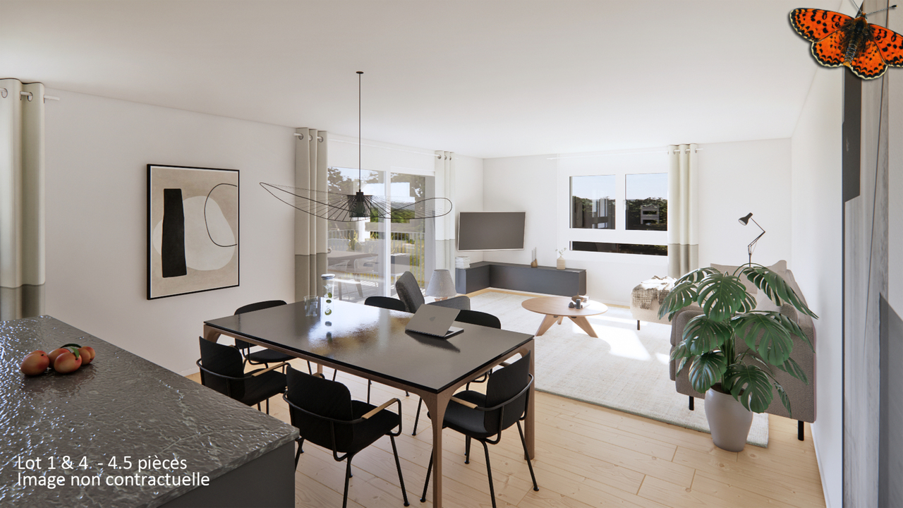 Magnifique appartement de 4½ pièces à Lentigny - Bild 3