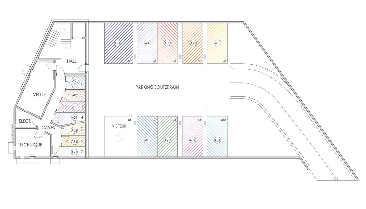 A 13 min de Vevey, ATTALENS, appartement de 4,5 pièces avec terrasse et jardin (lotA01) -  Bild 5